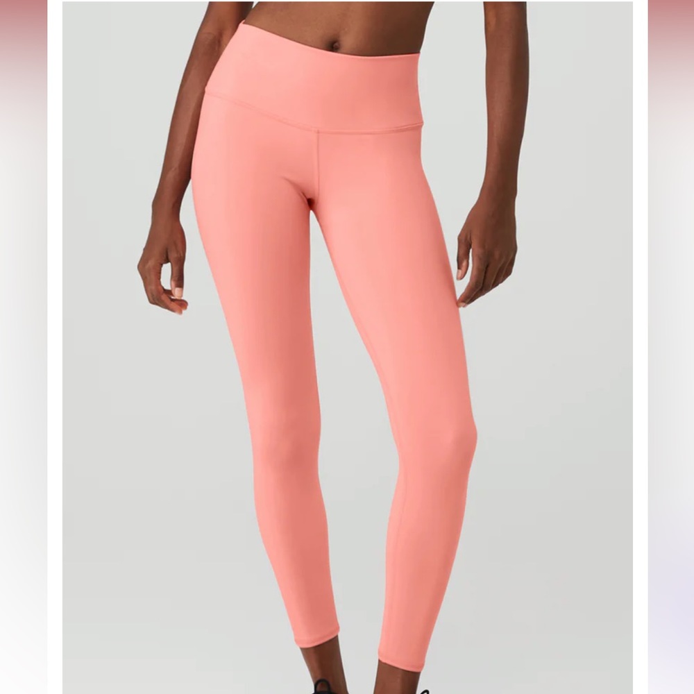 NWOT 7/8 high waisted airbrush Alo leggings